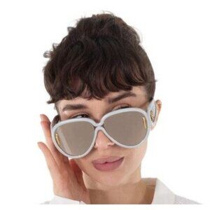 NEW LOEWE SUNGLASSES LW40132I 24C GRAY UNISEX EYEWEAR LOEWE